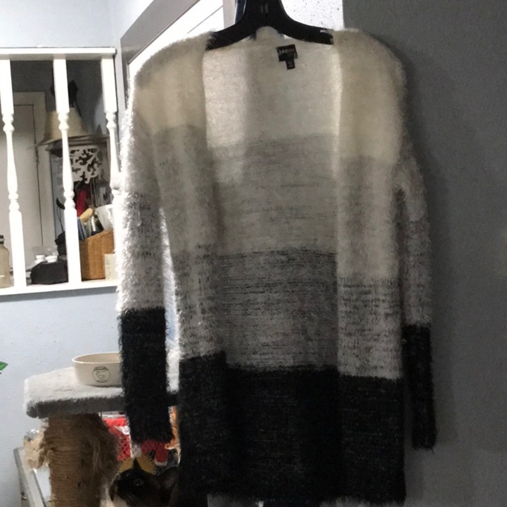 New Cardigan black, grey, white